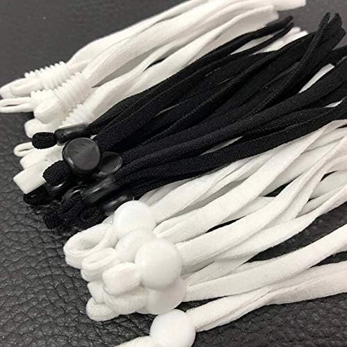 Selcraft 1000 PCs Costura de banda elástica de costura com fivela ajustável máscara elástica earloop corda de abastecimento