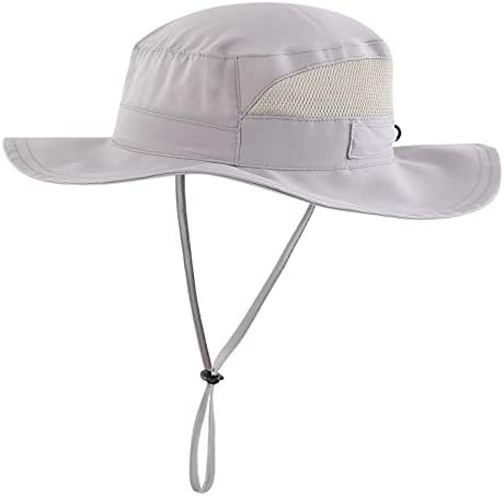 Connectyle ao ar livre UV Sun Hat para criança bebê Chapéu de pesca de safári UPF 50+