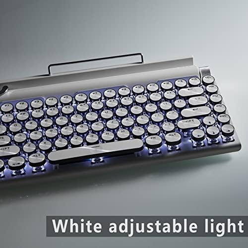 83 teclado teclado mecânico, conjunto de teclado sem fio em tamanho real, teclado universal para jogos com capas de chave
