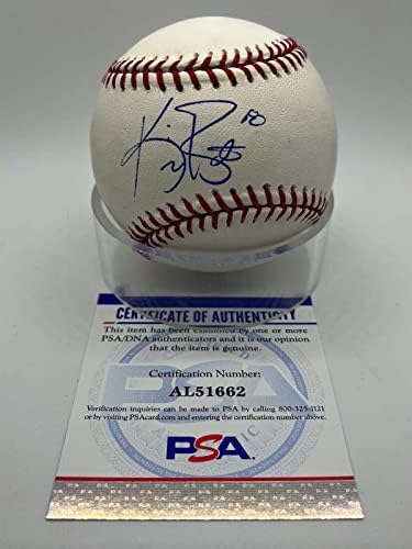 Kimera Bartee Detroit Tigers assinou o autógrafo MLB Baseball PSA DNA - bolas de beisebol autografadas