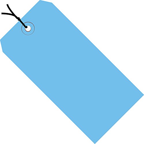 Navio agora fornece tags de remessa SNG11062A, pré-estrondos, 13 pt, 5 1/4 x 2 5/8, 5,25 Largura, 2,625 Comprimento, azul escuro azul