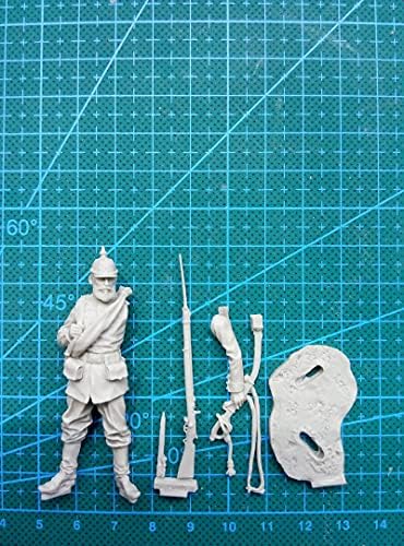 1/32 Ancient European Military Commander Resina Figura Desmonte e não pintada kit em miniatura // 5pj-9