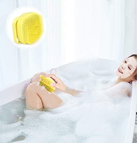 Silicone Screwer Aolans Massage Bath Bath chuveiro Distribuidor de sabão líquido Distribuidor de banho macio Mush Body para crianças