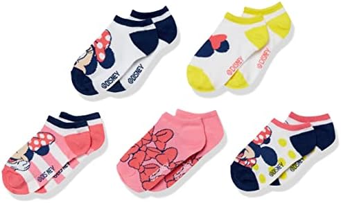 Disney Baby-Girls Minnie Mouse 5 pacote sem meias de show