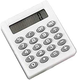 Calculadora portátil Hevirgo Fácil de ler calculadora educacional boa prata
