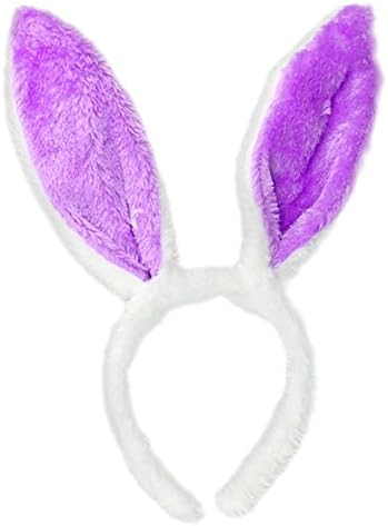 Ears de coelho do dia da Páscoa Bandas para a cabeça Mulheres Crianças Pluxush Bunny Bands Hair Bands