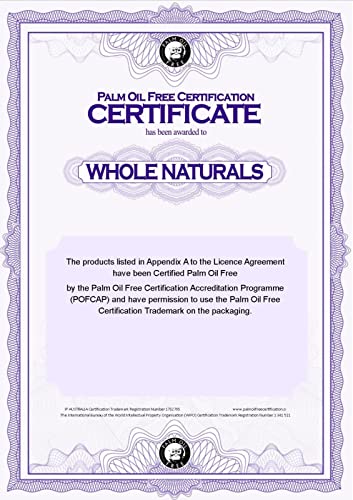 Líquido de sabão castile puro, EWG Verificado e Certificado com óleo de palma livre - 64 oz. - 1/2 galão sem perfume,