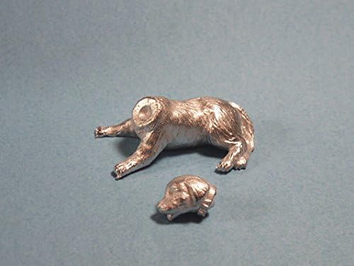 Aurora Modelo 1/35 Figuras Golden Retriever Dog Figura Metal Kit ML-065