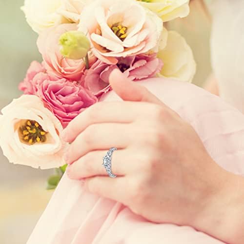 Anel do dia dos namorados anel de casamento feminino anel de jóias anel de jóias de anéis de noivado de aniversário amor
