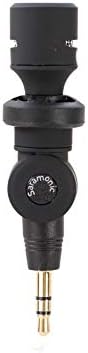 Saramonic SR-XM1 3,5 mm TRS Microfone omnidirecional para câmeras DSLR, Camecorders, The Saramonic Camixer, SmartMixer, Lavmic,