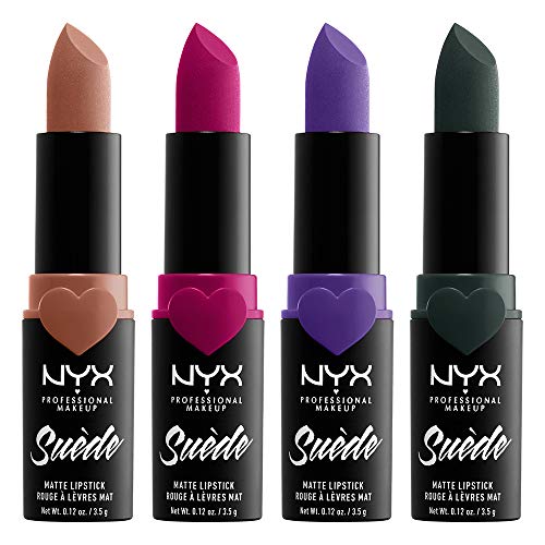 NYX Professional Makeup camurça batom fosco, fórmula vegana - Clinger