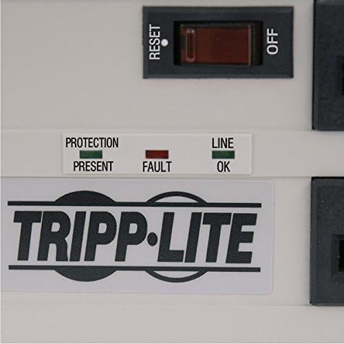 Tripp Lite 6 Surge Protector Power Strip e US $ 50, 000 Seguro Grey & Isobar6ultra IsoBar 6 Surge Protector Power Strip, cordão de