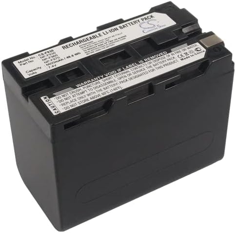 VI VINTONS Bateria para Sony NP-F930, NP-F950, NP-F960, NP-F970, NP-F975, XL-B2, XL-B3, CCD-RV100, CCD-RV200,