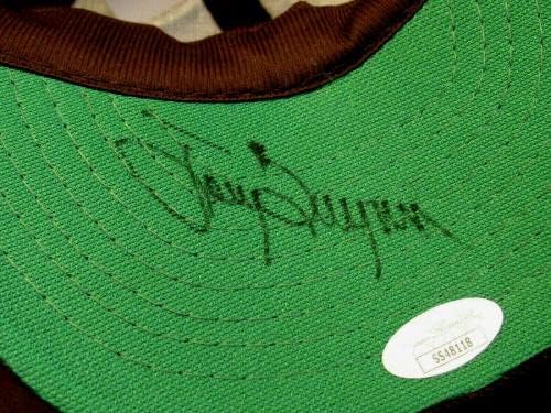Tony Gwynn Hof 8 x BC Padres assinado Auto Vintage Spring Training Cap Hat JSA - Chapéus MLB autografados