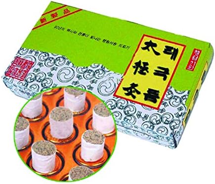 Tea Guk Co. teageuk moxa indireta moxabustion mini stick-on moxa 1 caixa 216pcs