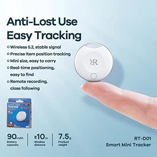 LeadSeals Smart Item Rastreador Chave Tag Tag sem fio Bluetooth Anti Localizador de alarmes Locator Dispositivo para telefone, chaveiro,