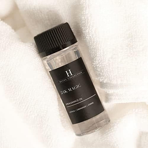 Coleção de hotéis - perfume de óleo essencial de 24k Magic - Luxury Hotel Inspired Aromaterapy Scent Difuser Oil - Dicas de citros