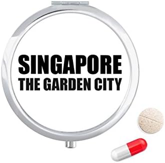 Cingapura The Garden City Cash Caso Pocket Medicine Storage Dispensador de contêiner