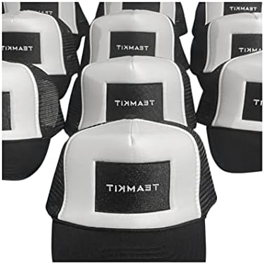 HAT TROURQUEIRO MENER TROMEIRO DO TEAMKIT- Mesh frontal de espuma- elegante e confortável logotipo de patch preto- Snapback.