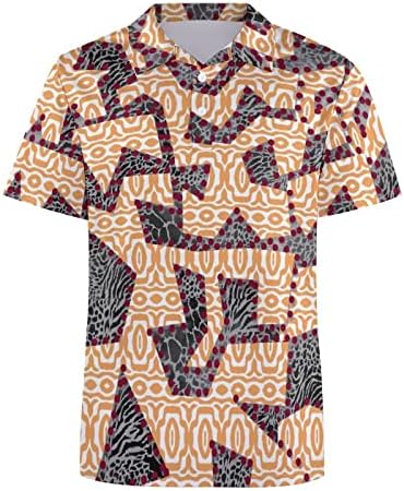 Baikutouan resumo textura de leopardo masculino masculino masculino de tênis de manga curta camisetas de tênis casual