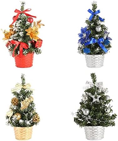 Decorações de Natal de pifude, árvore de Natal Tree Artificial Tree Mini Ornamento Decoração de festa em casa