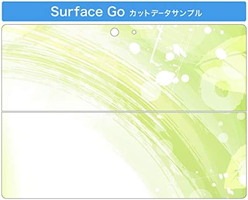 capa de decalque igsticker para o Microsoft Surface Go/Go 2 Ultra Thin Protective Body Skins 002142 Plant Green