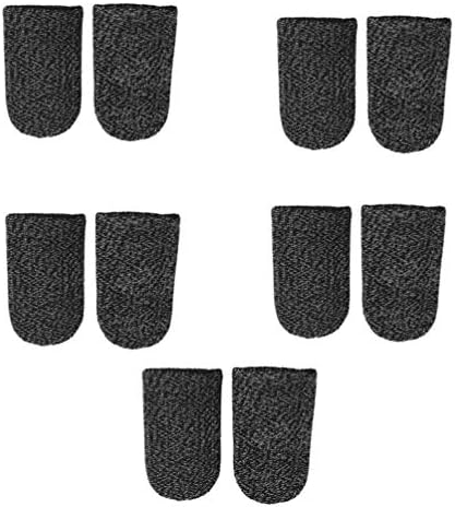 Besportble Cots de dedos Protetor de polegar 10pcs jogos de capa de toque-touchscreen de capa de capa de capa de caneca de caneca
