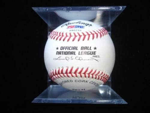 Mike Hargrove autografou a Liga Nacional Baseball PSA/DNA - Bolalls autografados