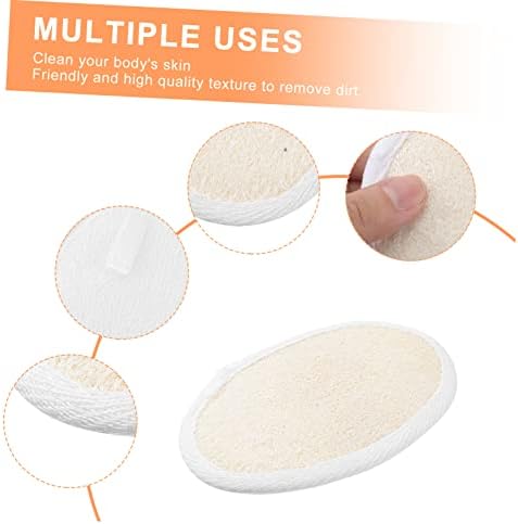 Esponja esponja de bucha esponja esponja 9 PCs para esfoliantes naturais lavbadores de laófá Toalhas de banho de banho