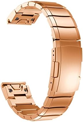 DJDLFA Smart Watch Band tapas para Garmin Fenix ​​6 6s 6x Pro 5x 5 5s mais 3 HR 935 945 MK1 D2 S60 Strapelete de cinta para aço de