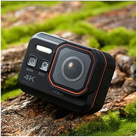 Câmera de câmera esportiva 4K YBOS Wi -Fi, câmera de gravação de vídeo de gravação de 1080p de 1080p de 1080p