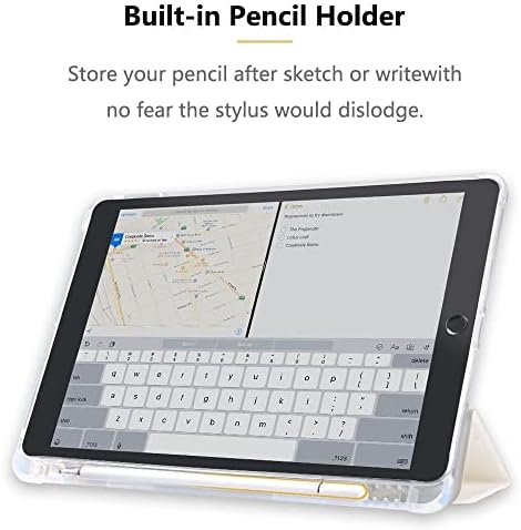 Nome inicial personalizado personalizado iPad Caseipad 10th Generation Caso 2022 com porta-lápis, suporte de três dobras, ID de toque