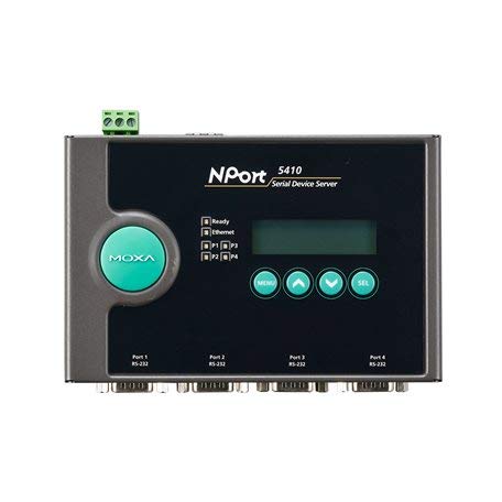 MOXA NPORT 5410 servidor de dispositivos, novo no pacote original, o tempo de entrega geralmente é de 7 a 12 dias