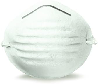 Máscara de poeira descartável de varejo da Honeywell varejo, 5-pacote, branco