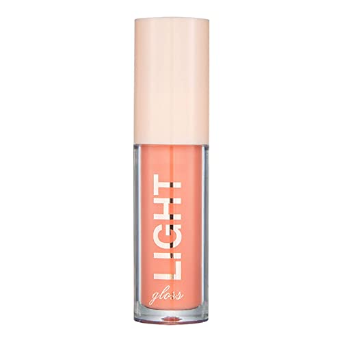 Xiahium Girls Lip Lip Gloss Organic Light Liquid tinta Vidro de luz 12 cores hidratante Lip Lip Lip Gloss Glaze 3,5ml de veludo
