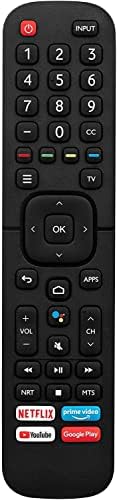 ERF2G60H Remote Control Compatible with Hisense Android Smart TV - No Voice Search, Replace Hisense TV Remote ERF2A60H ERF2K60H