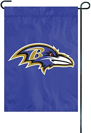 O animal da festa da NFL Baltimore Ravens Premium Garden Flag, 12,5 x 18 polegadas