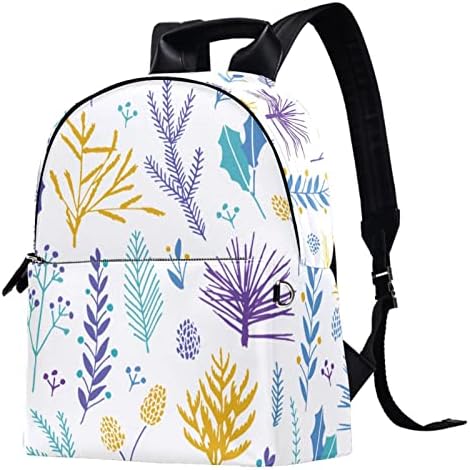 Mochila de laptop VBFOFBV, mochila elegante de mochila de mochila casual bolsa de ombro para homens, folhas pastoras