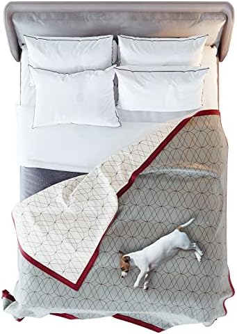 Victoria Orton Impermeável Cão de Cão para Cama, Sofá e Couch Proteção à tampa - 90x90 In - Consolador resistente a pêlos de