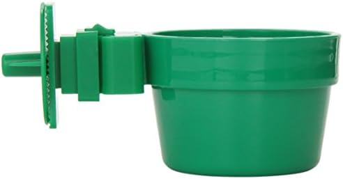 Fabricação de Ware Manufacturing Plástico Slide-N-Lock Crock Pet Bowl para pequenos animais de estimação, 10 onças-cores variadas