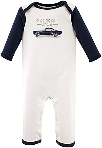 Hudson Baby Unissex Baby Cotton Coveralls