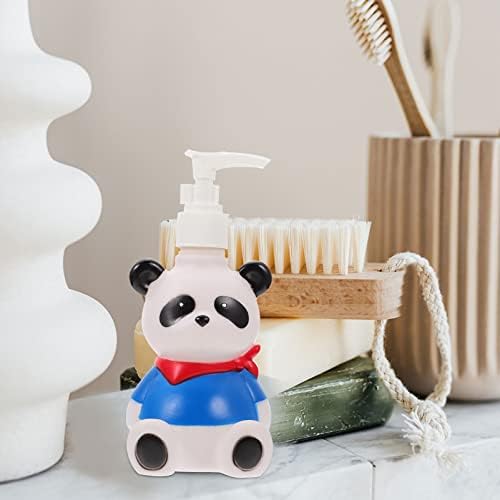 Zerodeko Kids Shampoo Travel Shampoo Garrants Distribuidor de sabão de garrafa de xampu animal: Condicionador em forma de lavagem