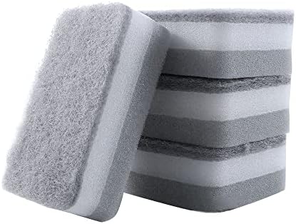 Dish esponja 5pcs/conjunto de panos de cozinha para pan pote de descontaminação forte limpe as ferramentas de limpeza doméstica