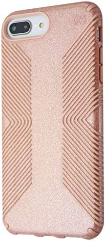 Speck Presidio Grip and Glitter Case para iPhone 8 Plus 7 Plus - Rosa e Glitter