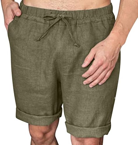 shorts de linho masculino de Fannyouth