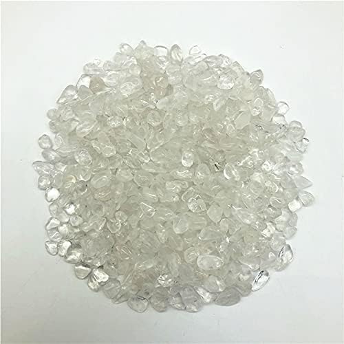Shitou22231 50g 4 tamanho natural de cristal branco de pedra de círculo de pedras de cascalho Chakra curando pedras naturais e minerais