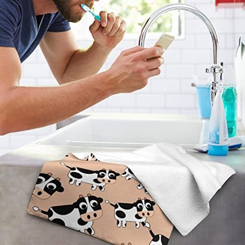 Toalha de vaca fofa toalhas premium pano de lavagem de pano para spa e banheiro de hotel