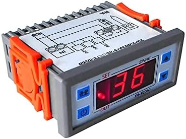 Controlador de temperatura digital incorporado ZLAST 12V 24V 220V Gabinete de armazenamento a frio Termostato Controle
