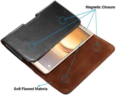 Caso de telefone do coldre de telefonia genuína coldre de celular compatível com o iPhone 12 Pro Max, compatível com Samsung S20 Fe,