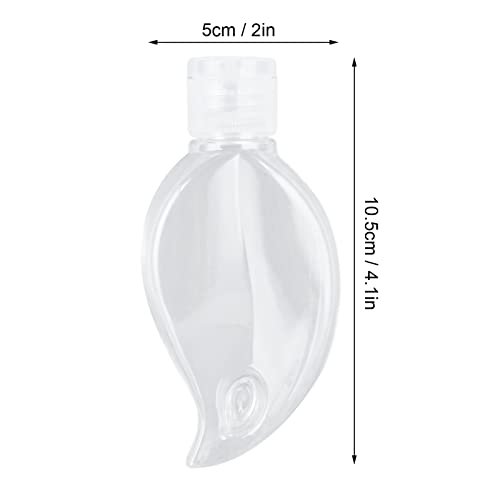 Viagem Recipiente de líquido, Flip 2set 50ml Squeeze Bottle Bottle Isprofilable com chaveiro para hotel para condicionador